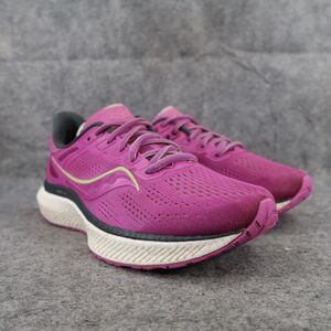 Saucony Shoes Womens 9.5 Athletic Running Hurricane 23 Sport Training Comfort